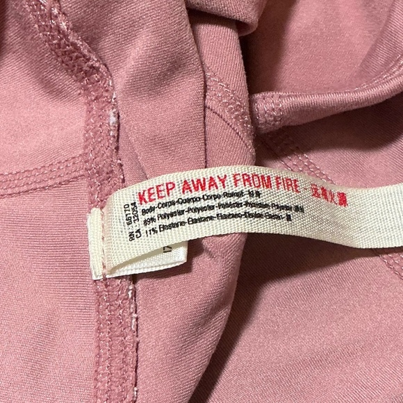 Free People Movement Leggings Pink/Rose Color Size SP - Picture 5 of 8